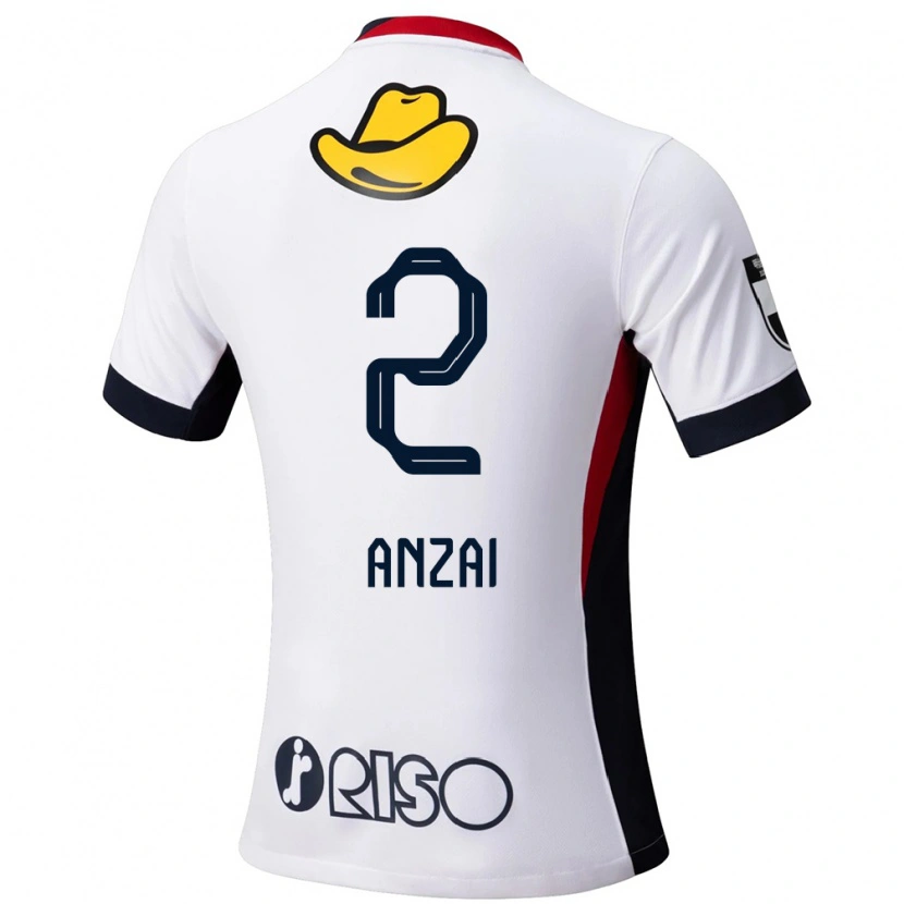 Danxen Herren Koki Anzai #2 Rot Schwarz Auswärtstrikot Trikot 2025/26 T-Shirt Schweiz