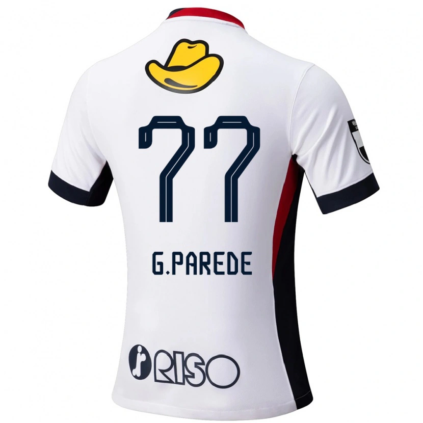 Danxen Herren Guilherme Parede #77 Rot Schwarz Auswärtstrikot Trikot 2025/26 T-Shirt Schweiz