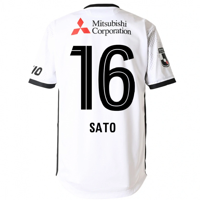 Danxen Herren Kein Sato #16 Königsblau Weiß Auswärtstrikot Trikot 2025/26 T-Shirt Schweiz