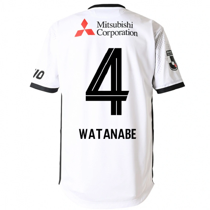 Danxen Herren Tsuyoshi Watanabe #4 Königsblau Weiß Auswärtstrikot Trikot 2025/26 T-Shirt Schweiz