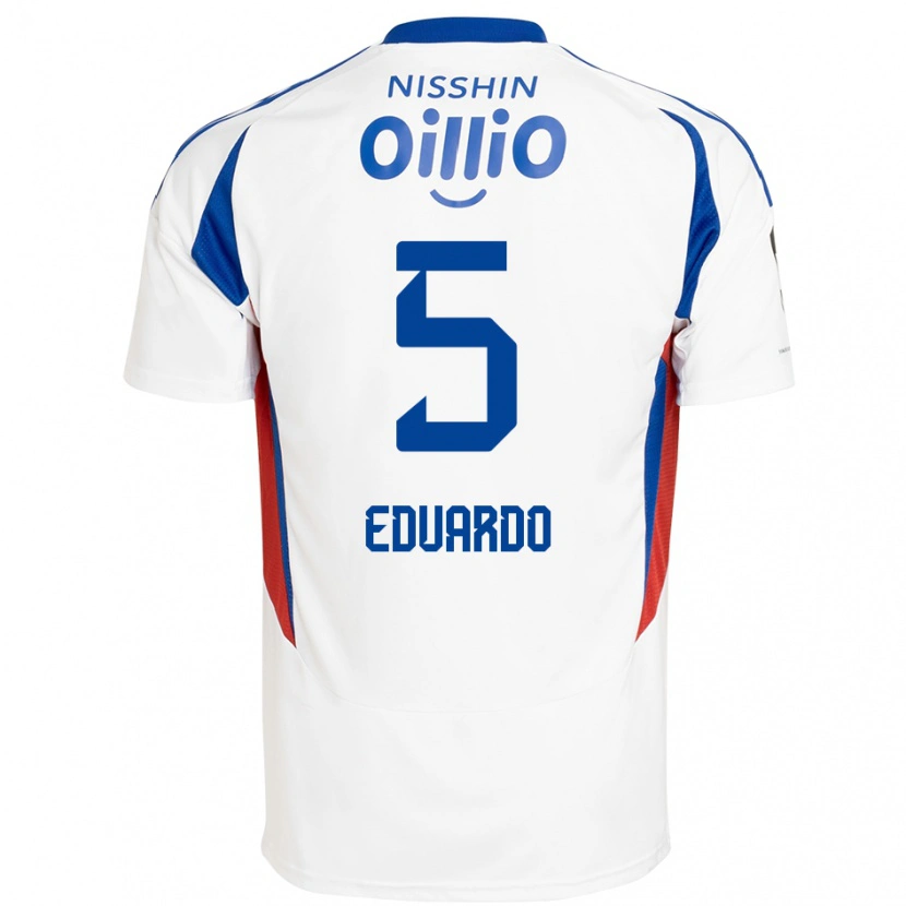 Danxen Herren Eduardo #5 Königsblau Weiß Auswärtstrikot Trikot 2025/26 T-Shirt Schweiz