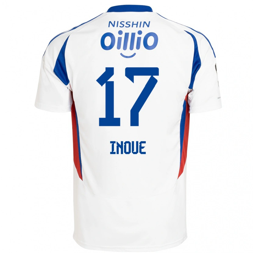 Danxen Herren Kenta Inoue #17 Königsblau Weiß Auswärtstrikot Trikot 2025/26 T-Shirt Schweiz