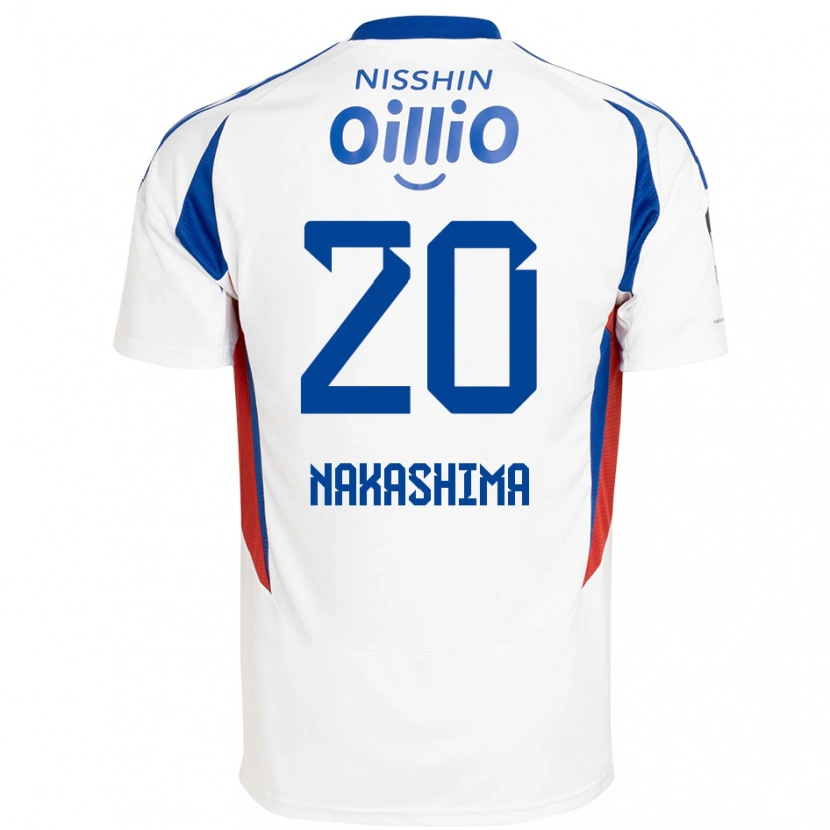 Danxen Herren Rikuto Nakashima #20 Königsblau Weiß Auswärtstrikot Trikot 2025/26 T-Shirt Schweiz