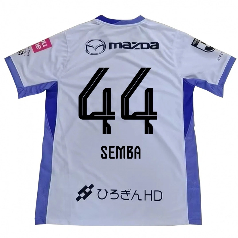 Danxen Herren Taishi Semba #44 Weiß Orange Auswärtstrikot Trikot 2025/26 T-Shirt Schweiz