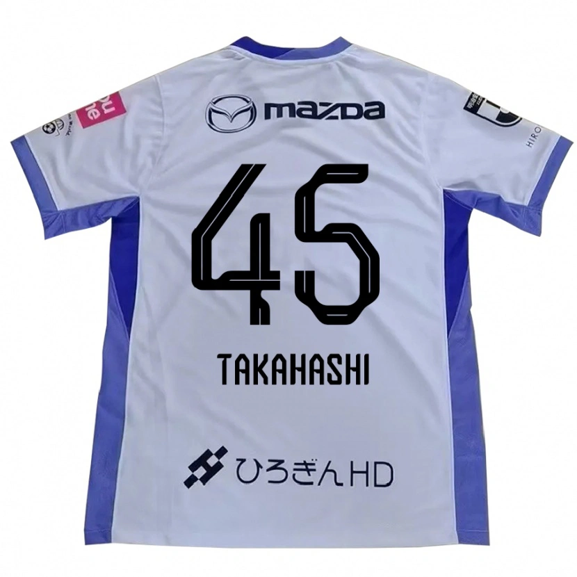 Danxen Herren Narumi Takahashi #45 Weiß Orange Auswärtstrikot Trikot 2025/26 T-Shirt Schweiz