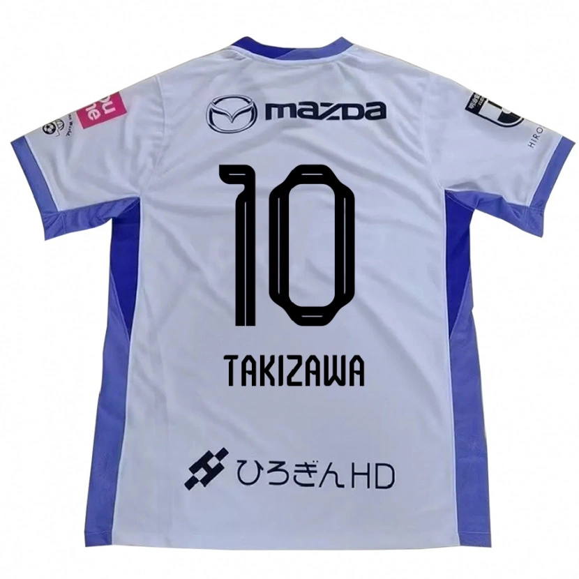 Danxen Herren Chise Takizawa #10 Weiß Orange Auswärtstrikot Trikot 2025/26 T-Shirt Schweiz