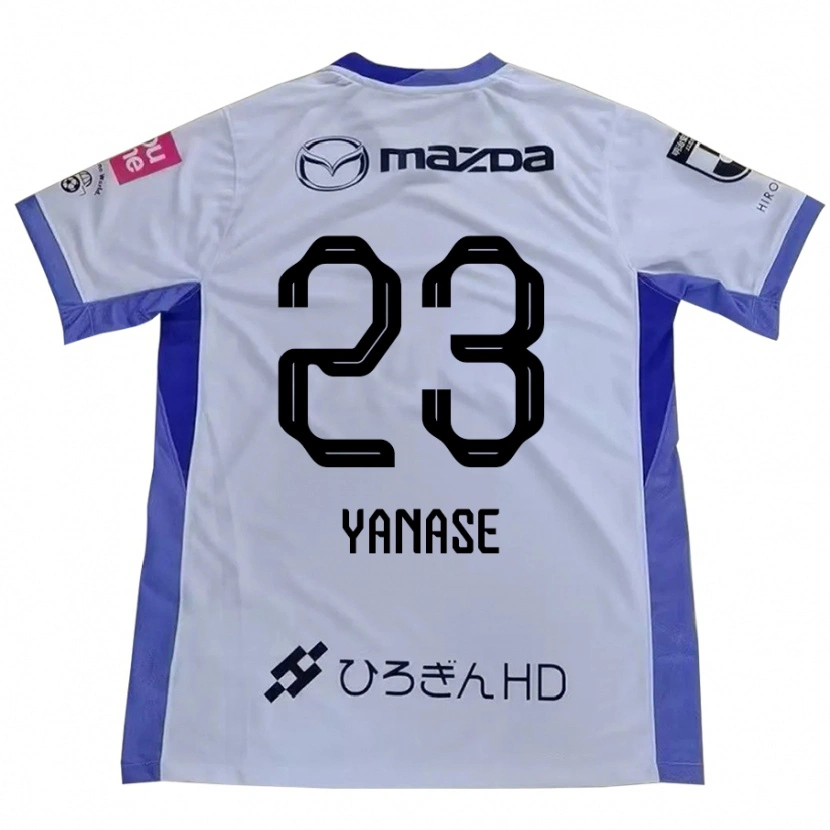 Danxen Herren Funa Yanase #23 Weiß Orange Auswärtstrikot Trikot 2025/26 T-Shirt Schweiz