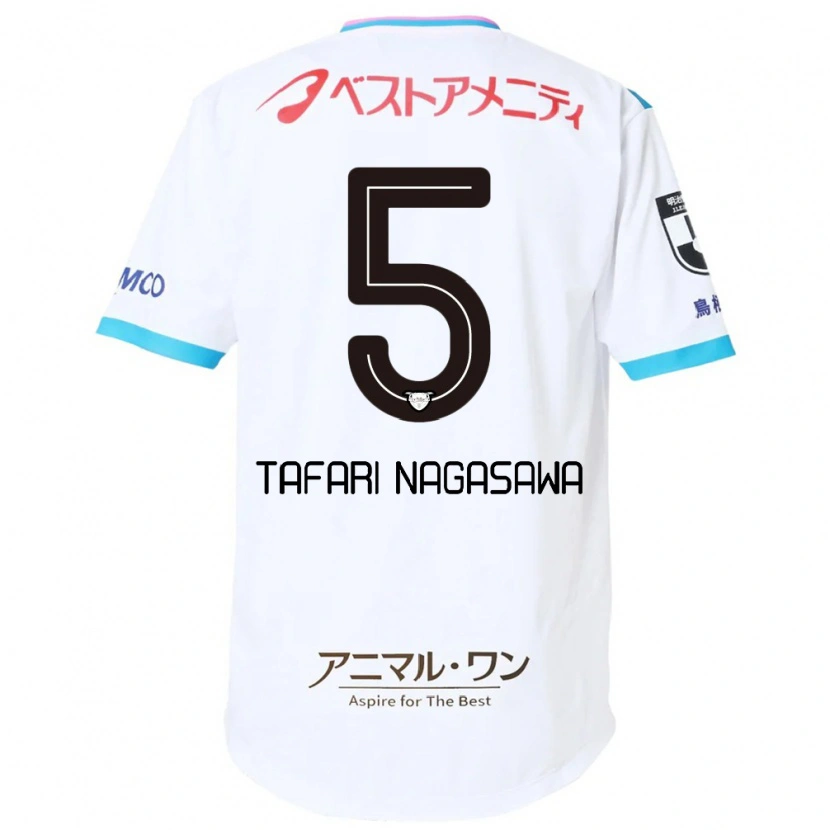 Danxen Herren Shiva Tafari Nagasawa #5 Blau Rosa Auswärtstrikot Trikot 2025/26 T-Shirt Schweiz