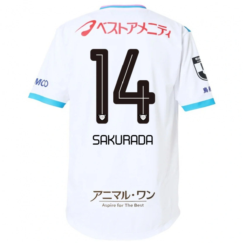 Danxen Herren Ryu Sakurada #14 Blau Rosa Auswärtstrikot Trikot 2025/26 T-Shirt Schweiz
