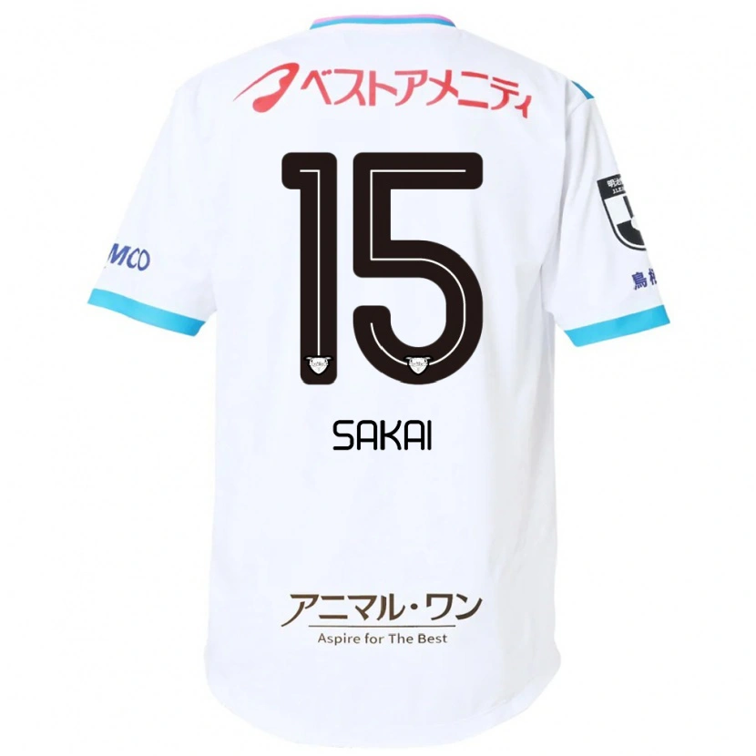 Danxen Herren Noriyoshi Sakai #15 Blau Rosa Auswärtstrikot Trikot 2025/26 T-Shirt Schweiz