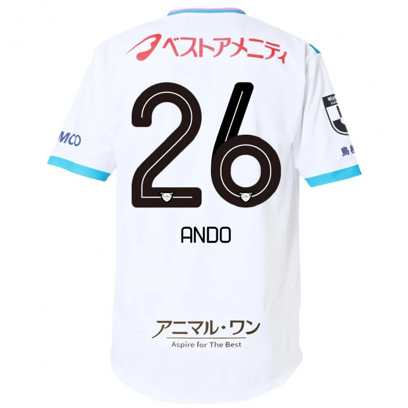 Danxen Herren Toshiki Ando #26 Blau Rosa Auswärtstrikot Trikot 2025/26 T-Shirt Schweiz