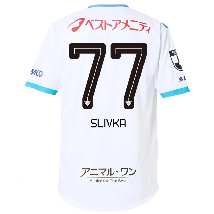 Danxen Herren Vykintas Slivka #77 Blau Rosa Auswärtstrikot Trikot 2025/26 T-Shirt Schweiz