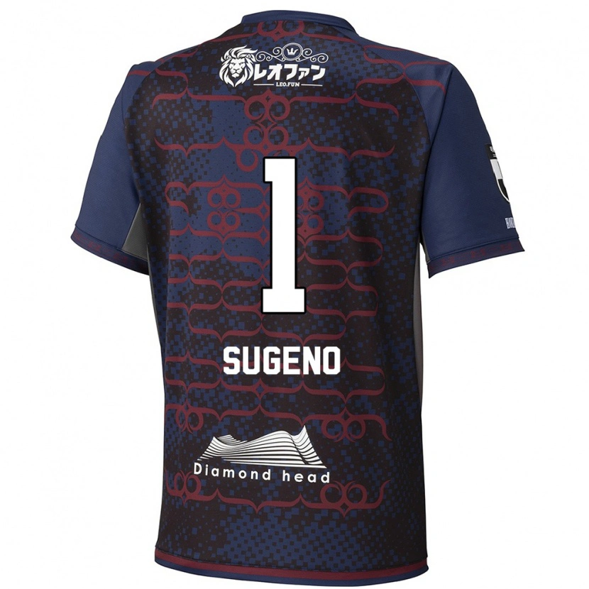 Danxen Herren Takanori Sugeno #1 Blau Rot Auswärtstrikot Trikot 2025/26 T-Shirt Schweiz