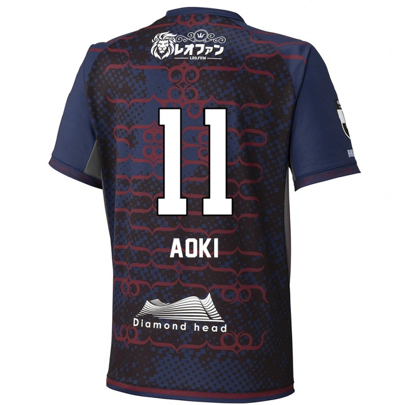 Danxen Herren Ryota Aoki #11 Blau Rot Auswärtstrikot Trikot 2025/26 T-Shirt Schweiz
