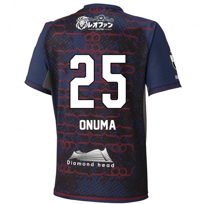 Danxen Herren Akito Onuma #25 Blau Rot Auswärtstrikot Trikot 2025/26 T-Shirt Schweiz