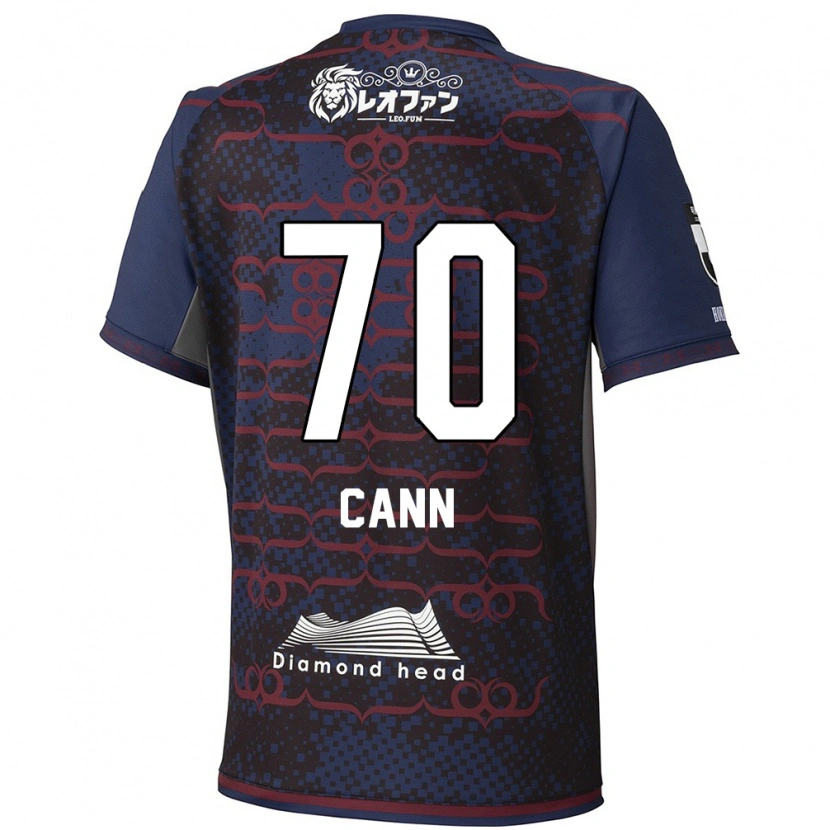 Danxen Herren Francis Cann #70 Blau Rot Auswärtstrikot Trikot 2025/26 T-Shirt Schweiz