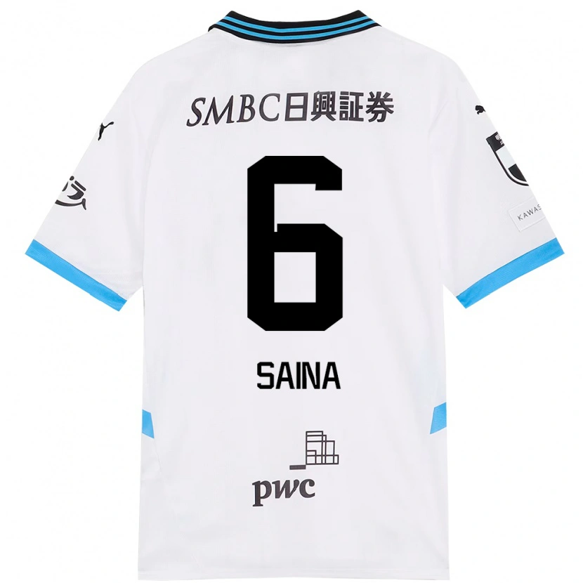 Danxen Herren Yuta Saina #6 Himmelblau Schwarz Auswärtstrikot Trikot 2025/26 T-Shirt Schweiz