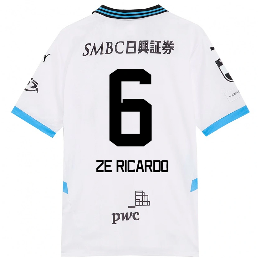 Danxen Herren Zé Ricardo #6 Himmelblau Schwarz Auswärtstrikot Trikot 2025/26 T-Shirt Schweiz