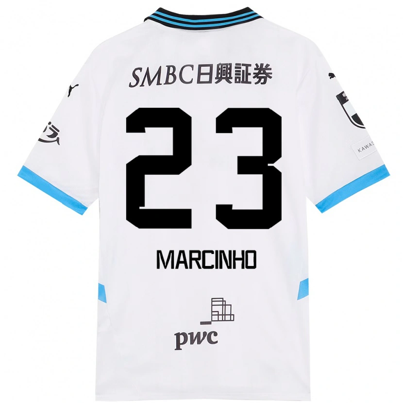 Danxen Herren Marcinho #23 Himmelblau Schwarz Auswärtstrikot Trikot 2025/26 T-Shirt Schweiz