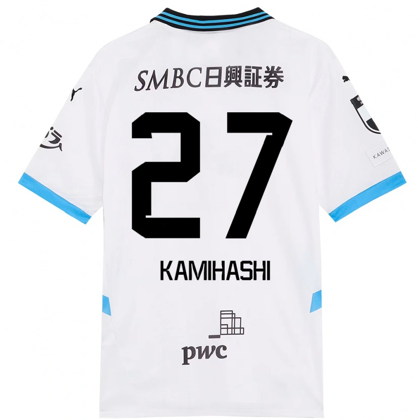 Danxen Herren Ryota Kamihashi #27 Himmelblau Schwarz Auswärtstrikot Trikot 2025/26 T-Shirt Schweiz