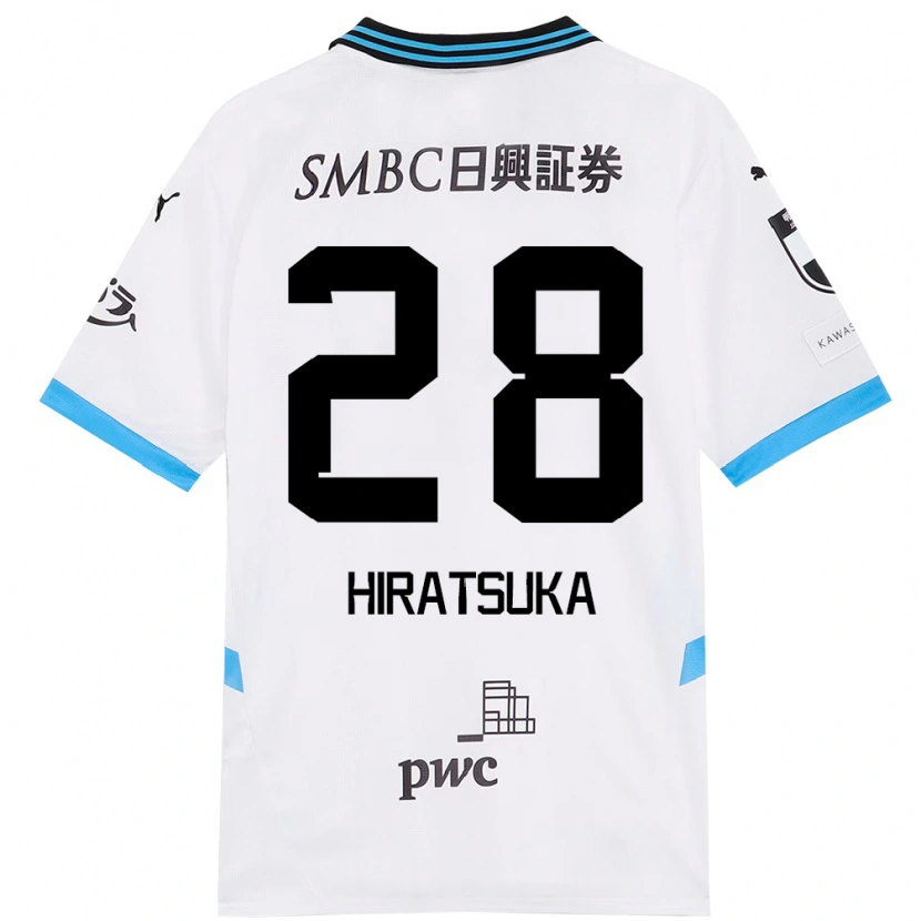 Danxen Herren Hayato Hiratsuka #28 Himmelblau Schwarz Auswärtstrikot Trikot 2025/26 T-Shirt Schweiz