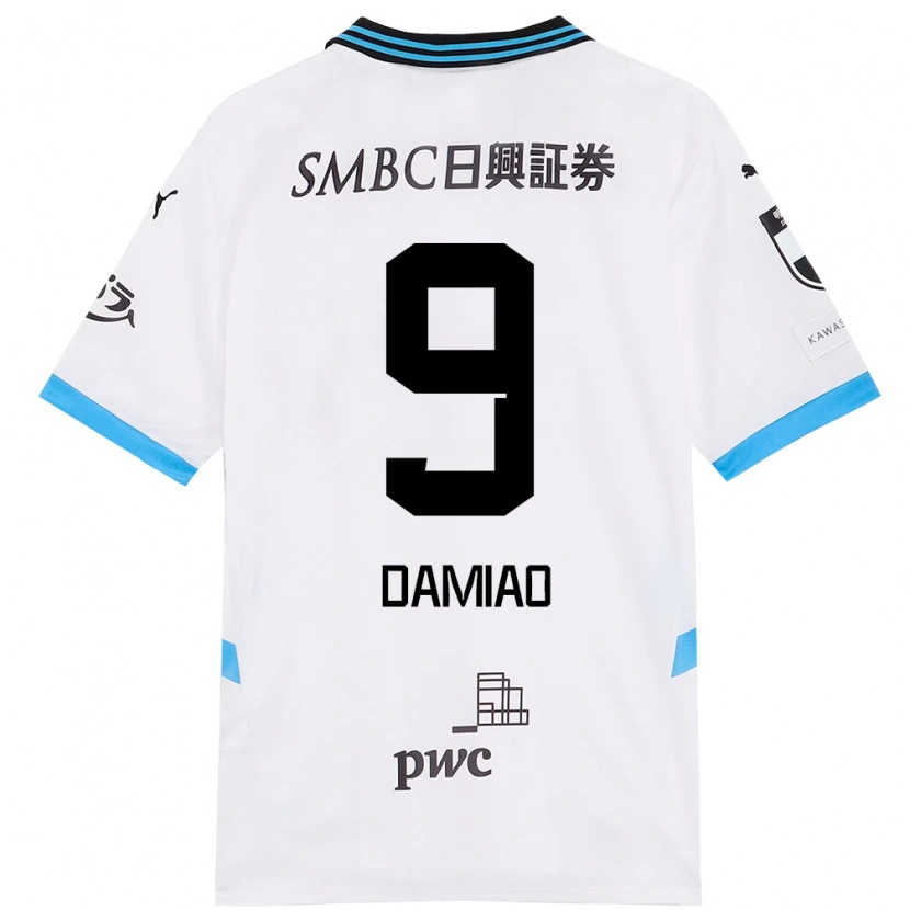 Danxen Herren Leandro Damiao #9 Himmelblau Schwarz Auswärtstrikot Trikot 2025/26 T-Shirt Schweiz