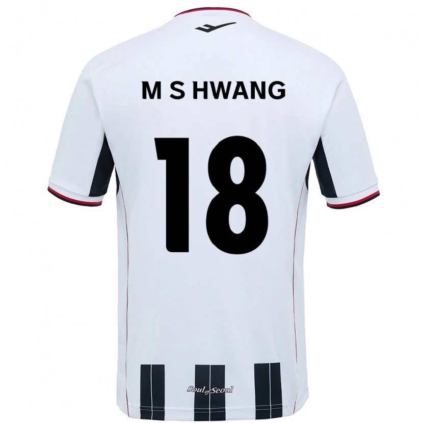 Danxen Herren Seong-Min Hwang #18 Schwarz Rot Auswärtstrikot Trikot 2025/26 T-Shirt Schweiz