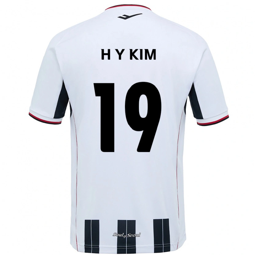 Danxen Herren Yong-Hyuk Kim #19 Schwarz Rot Auswärtstrikot Trikot 2025/26 T-Shirt Schweiz