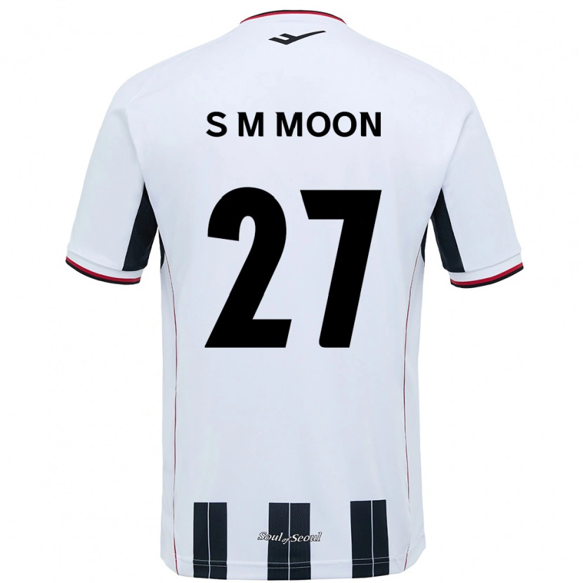 Danxen Herren Seon-Min Moon #27 Schwarz Rot Auswärtstrikot Trikot 2025/26 T-Shirt Schweiz