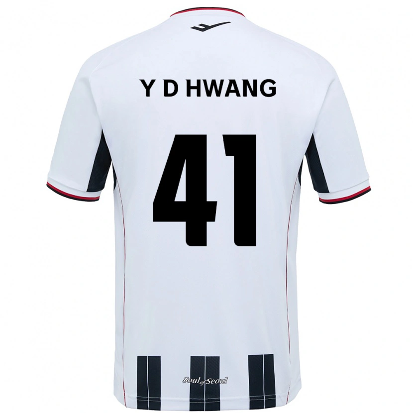 Danxen Herren Do-Yoon Hwang #41 Schwarz Rot Auswärtstrikot Trikot 2025/26 T-Shirt Schweiz