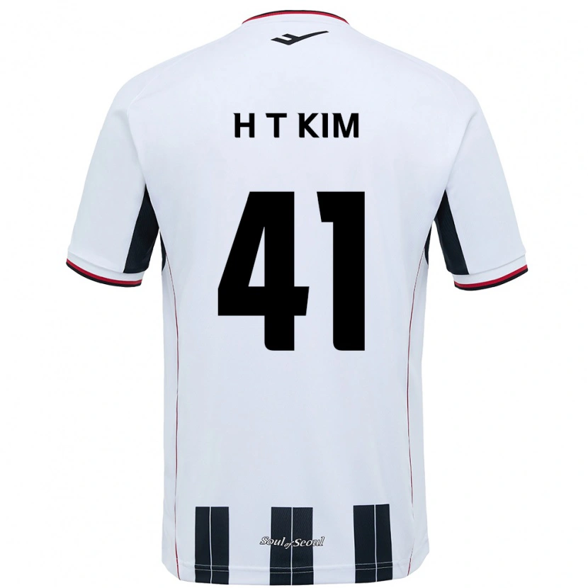 Danxen Herren Tae-Ho Kim #41 Schwarz Rot Auswärtstrikot Trikot 2025/26 T-Shirt Schweiz