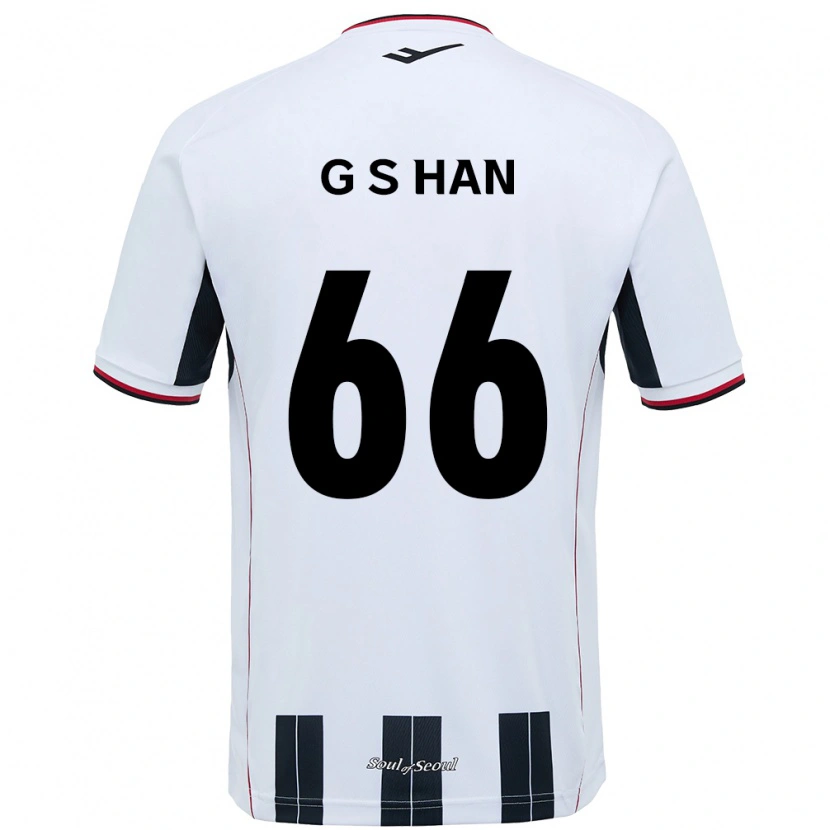 Danxen Herren Seung-Gyu Han #66 Schwarz Rot Auswärtstrikot Trikot 2025/26 T-Shirt Schweiz