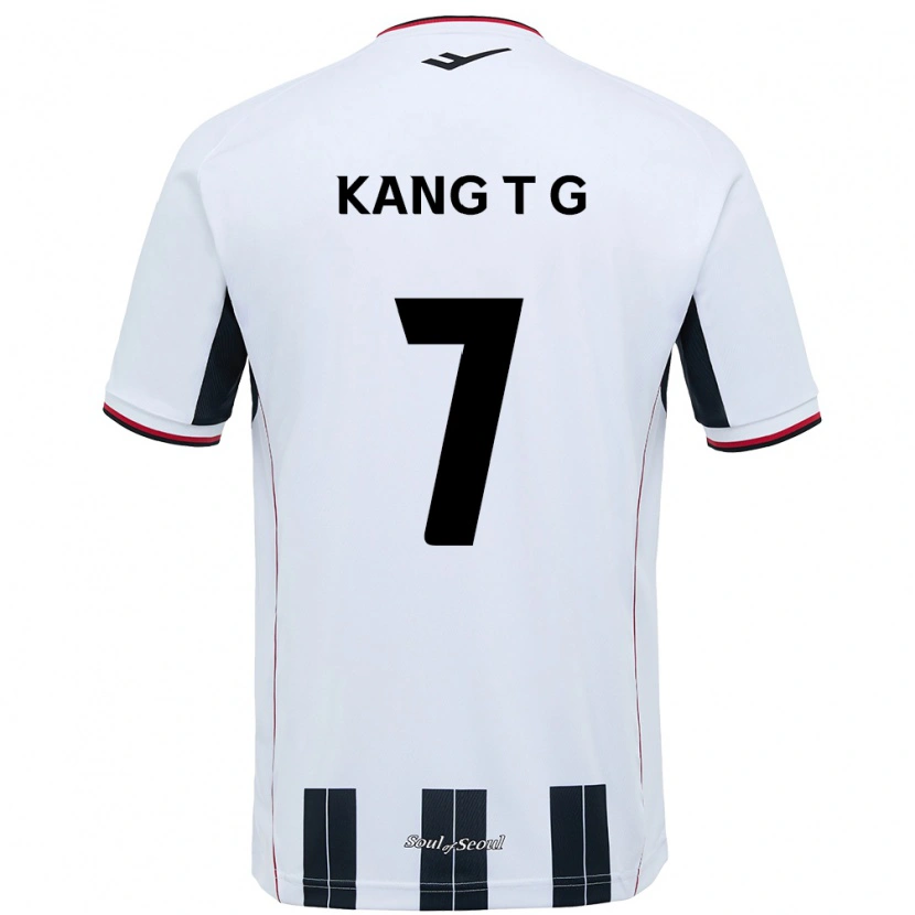 Danxen Herren Kang Tae-Gyeong #7 Schwarz Rot Auswärtstrikot Trikot 2025/26 T-Shirt Schweiz
