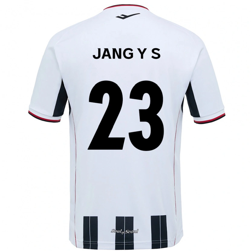 Danxen Herren Jang Yoon-Seo #23 Schwarz Rot Auswärtstrikot Trikot 2025/26 T-Shirt Schweiz