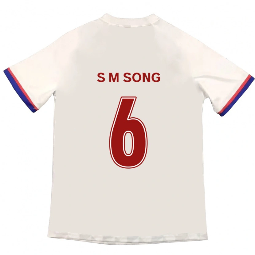 Danxen Herren Min-Seob Song #6 Königsblau Rot Auswärtstrikot Trikot 2025/26 T-Shirt Schweiz