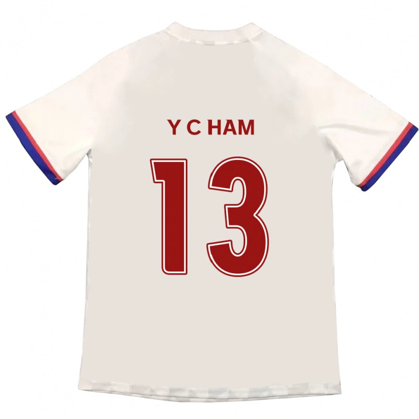 Danxen Herren Young-Chan Ham #13 Königsblau Rot Auswärtstrikot Trikot 2025/26 T-Shirt Schweiz