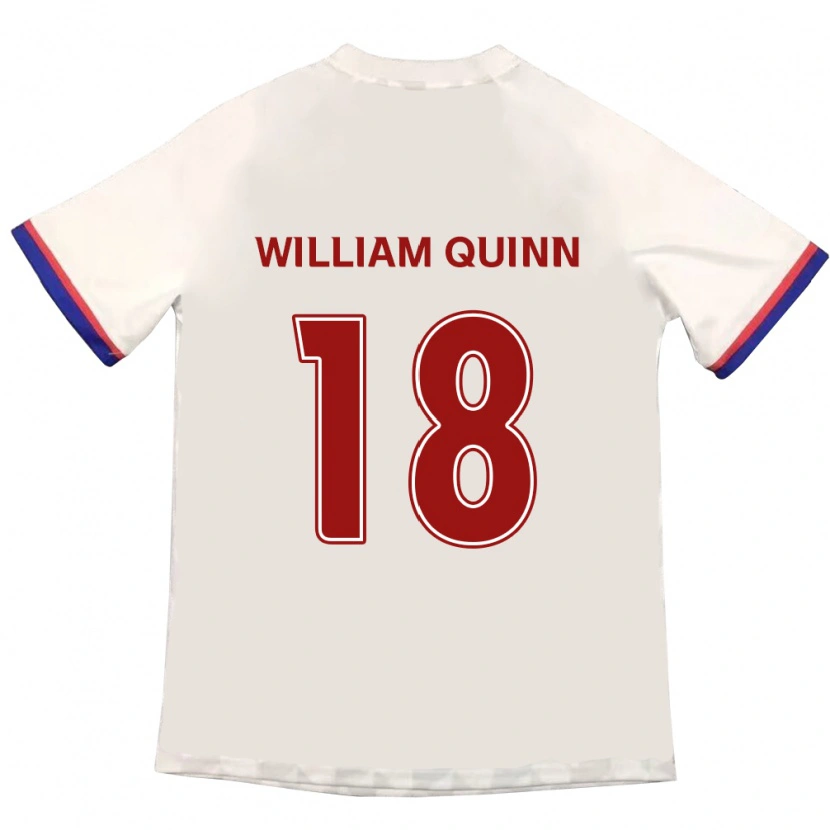 Danxen Herren Max William Quinn #18 Königsblau Rot Auswärtstrikot Trikot 2025/26 T-Shirt Schweiz