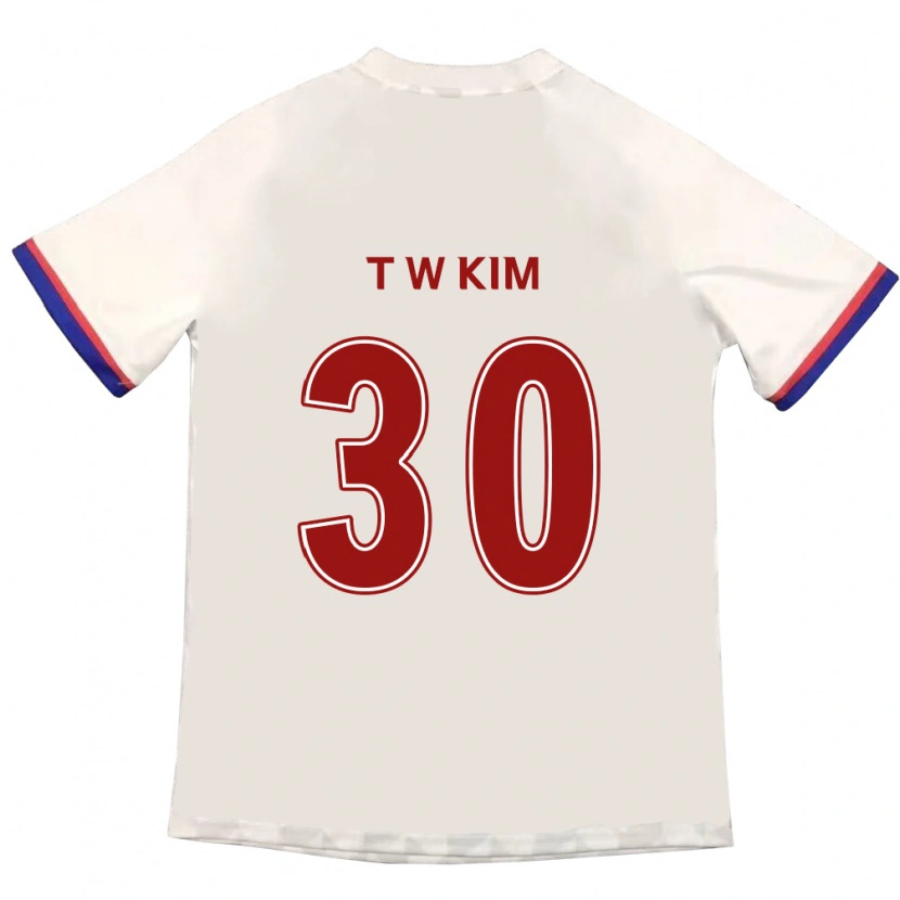 Danxen Herren Tae-Woo Kim #30 Königsblau Rot Auswärtstrikot Trikot 2025/26 T-Shirt Schweiz