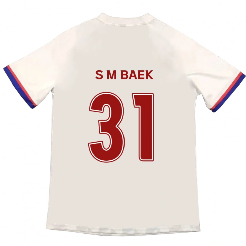 Danxen Herren Seung-Min Baek #31 Off-White Rot Auswärtstrikot Trikot 2025/26 T-Shirt Schweiz