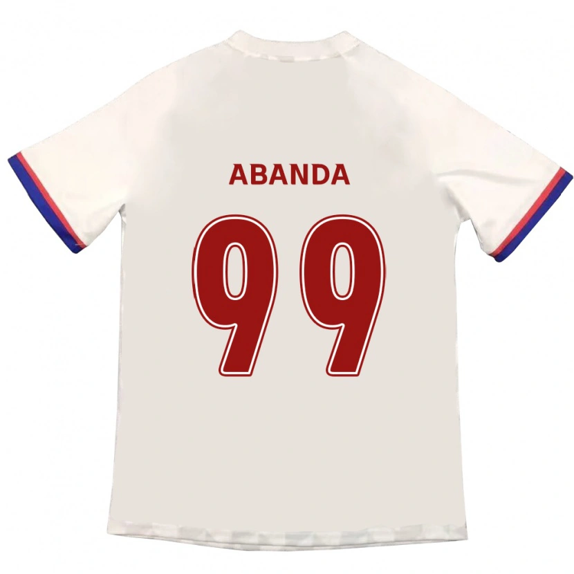 Danxen Herren Leroy Abanda #99 Königsblau Rot Auswärtstrikot Trikot 2025/26 T-Shirt Schweiz