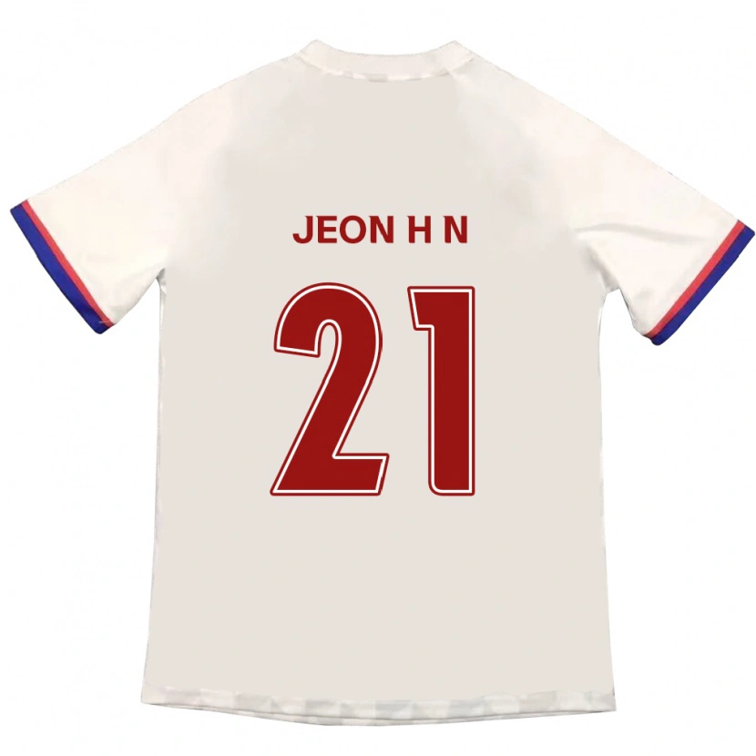 Danxen Herren Jeon Ha-Neul #21 Königsblau Rot Auswärtstrikot Trikot 2025/26 T-Shirt Schweiz