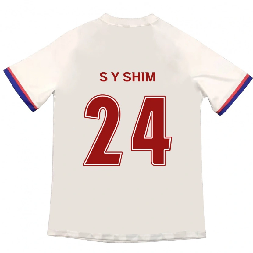 Danxen Herren Shim Seo-Yeon #24 Königsblau Rot Auswärtstrikot Trikot 2025/26 T-Shirt Schweiz