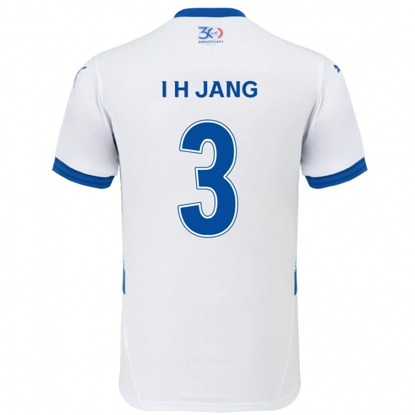 Danxen Herren Ho-Ik Jang #3 Weiß Königsblau Auswärtstrikot Trikot 2025/26 T-Shirt Schweiz