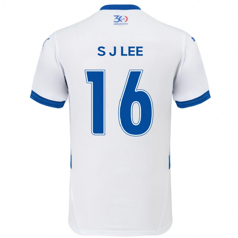 Danxen Herren Jong-Sung Lee #16 Königsblau Weiß Auswärtstrikot Trikot 2025/26 T-Shirt Schweiz