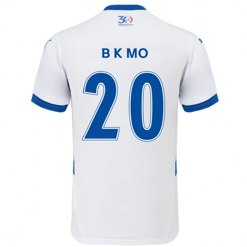 Danxen Herren Kyung-Bin Mo #20 Königsblau Weiß Auswärtstrikot Trikot 2025/26 T-Shirt Schweiz