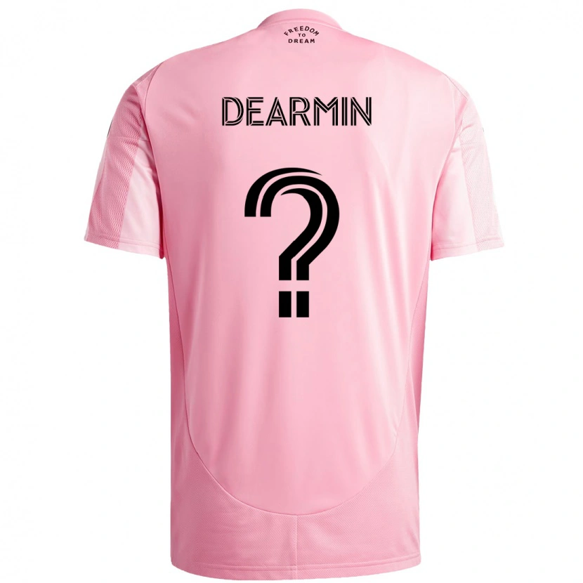 Danxen Damen Nash Dearmin #0 Schwarz Rosa Heimtrikot Trikot 2025/26 T-Shirt Schweiz