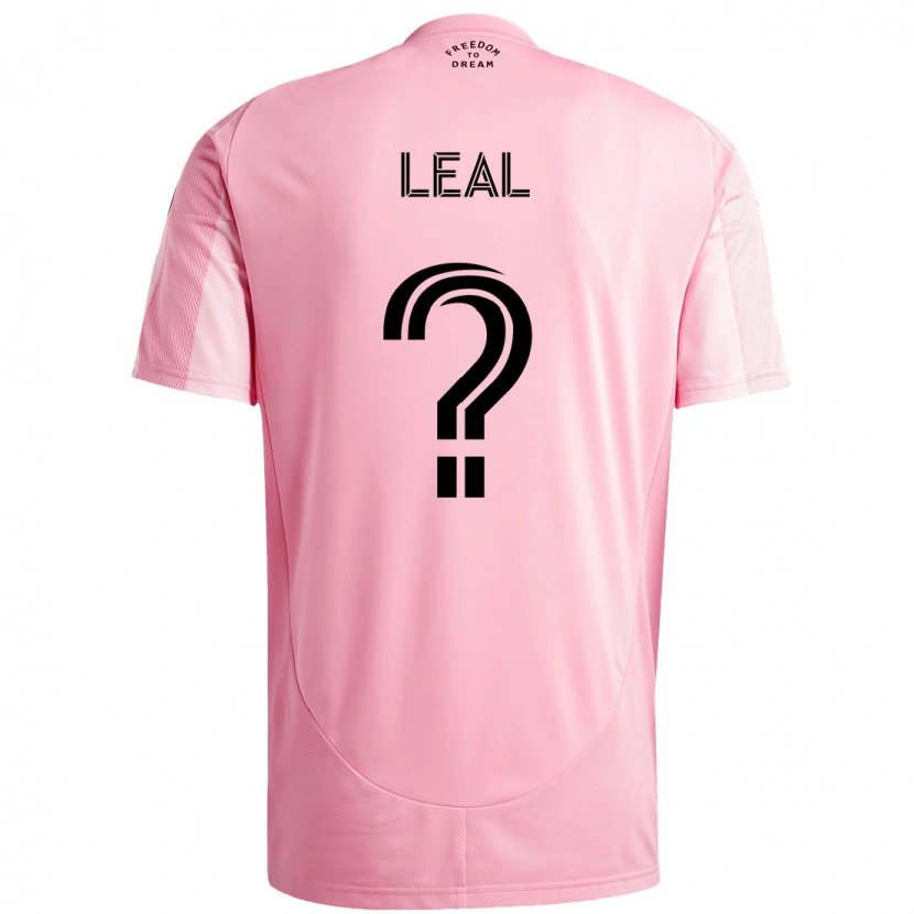 Danxen Damen Gabriel Leal #0 Schwarz Rosa Heimtrikot Trikot 2025/26 T-Shirt Schweiz