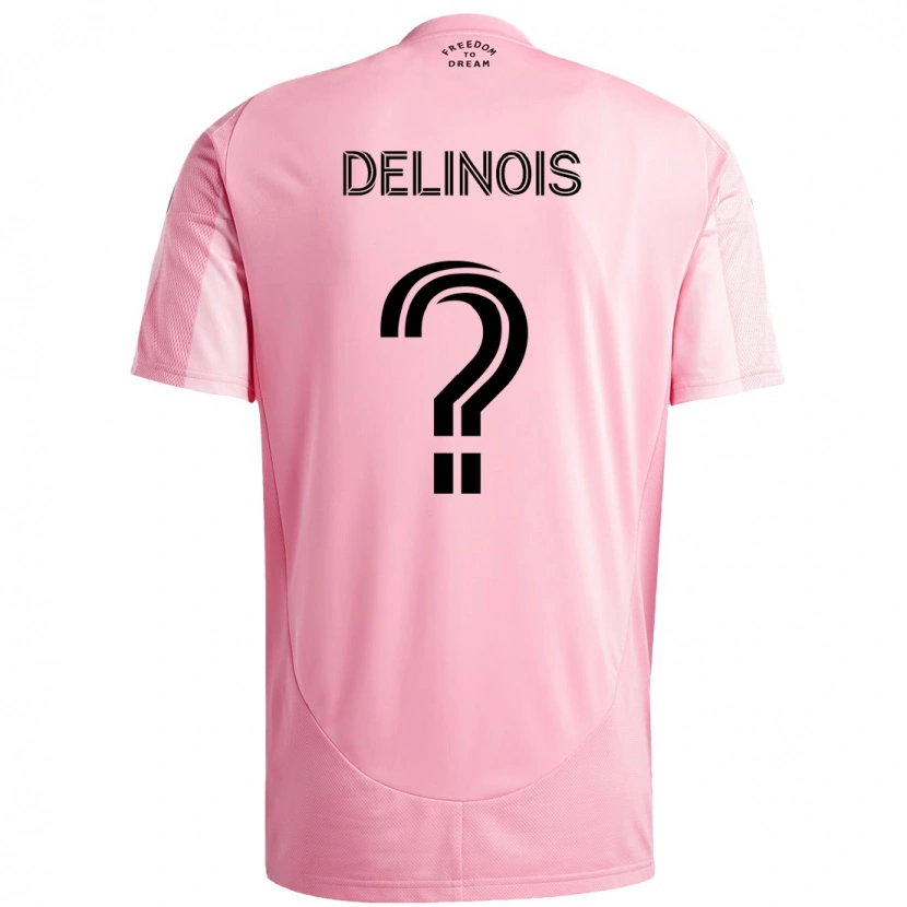 Danxen Damen Lovens Delinois #0 Schwarz Rosa Heimtrikot Trikot 2025/26 T-Shirt Schweiz