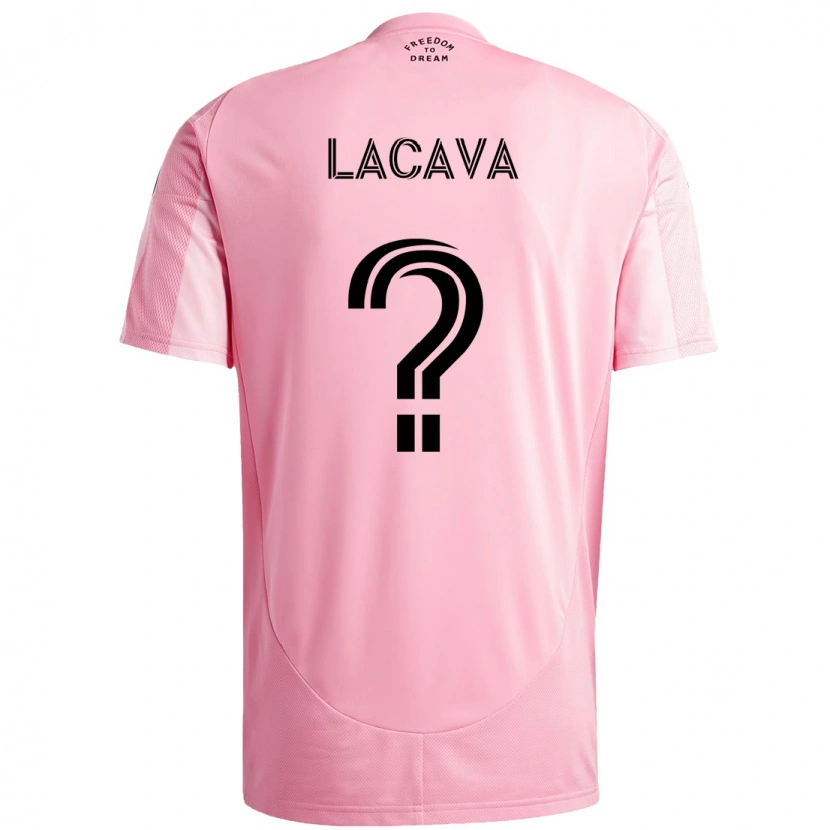 Danxen Damen Jake Lacava #0 Schwarz Rosa Heimtrikot Trikot 2025/26 T-Shirt Schweiz