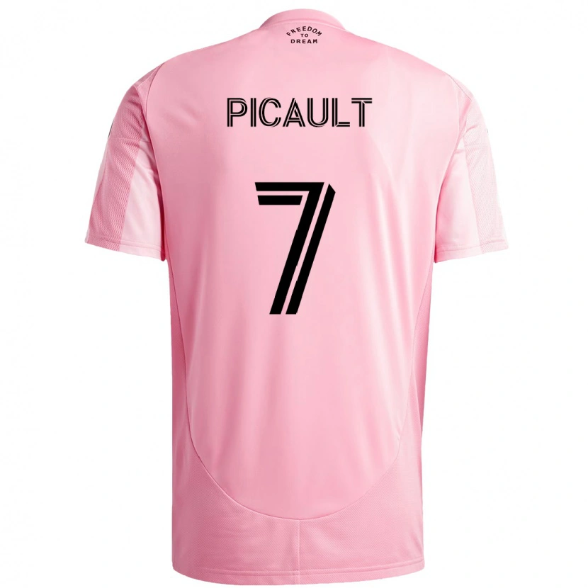 Danxen Damen Fafà Picault #7 Schwarz Rosa Heimtrikot Trikot 2025/26 T-Shirt Schweiz
